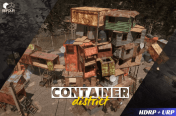 Container District Environment (Slum City) – Free Download Container District Environment (Slum City) – Free Download