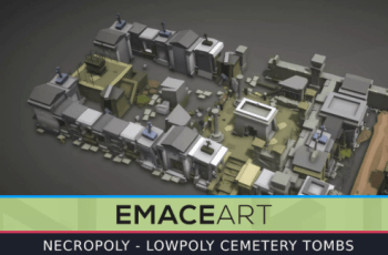 Low Poly Cemetery Kit: NecroPOLY – Tombs Module – Free Download Low Poly Cemetery Kit: NecroPOLY – Tombs Module – Free Download