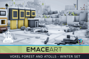 Low Poly Voxel Winter Forest – Islands & Caves Pack: EpicVoxel – Free Download Low Poly Voxel Winter Forest – Islands & Caves Pack: EpicVoxel – Free Download