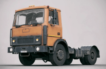 Rigged Construction Truck Vehicle – Free Download Rigged Construction Truck Vehicle – Free Download