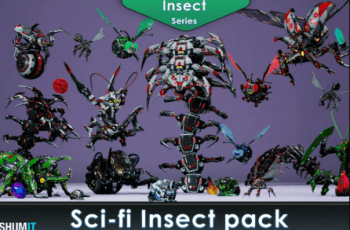 Sci-Fi Insect Pack – Free Download Sci-Fi Insect Pack – Free Download