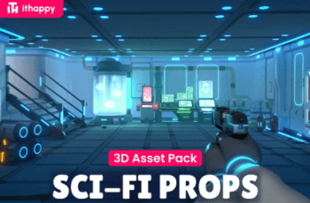 Sci-Fi Props – Low Poly 3D Models Pack – Free Download Sci-Fi Props – Low Poly 3D Models Pack – Free Download