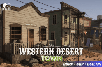 Western Desert Town Environment – Free Download Western Desert Town Environment – Free Download