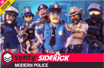 Modern Police – Sidekick Modular Characters by Synty – Free Download Modern Police – Sidekick Modular Characters by Synty – Free Download