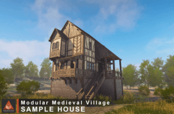Modular Medieval Village – Sample House – Free Download Modular Medieval Village – Sample House – Free Download