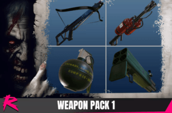 Retro Horror Template – Weapon Pack 1 – Free Download Retro Horror Template – Weapon Pack 1 – Free Download