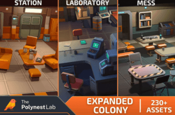 Sci-Fi Low Poly Interior Bundle: Expanded Colony (3-in-1) | Cosmic Retro – Free Download Sci-Fi Low Poly Interior Bundle: Expanded Colony (3-in-1) | Cosmic Retro – Free Download