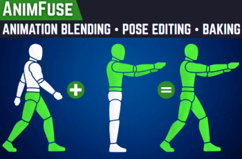 AnimFuse – Animation Blending, Pose Editing and Baking – Free Download AnimFuse – Animation Blending, Pose Editing and Baking – Free Download