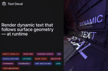 Text Decal: Dynamic, Surface-Aligned & Shaded – Free Download Text Decal: Dynamic, Surface-Aligned & Shaded – Free Download